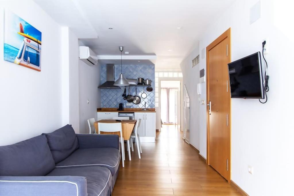 Apartamento Con Terraza Privada Cerca De La Playa Valencia Exterior photo